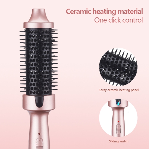 Multifunction Hair Straightener Electric Hair Styler Hot Air Comb Hair Dryer Brush Volumizer Barrel Blow Dryer All-in-one Comb