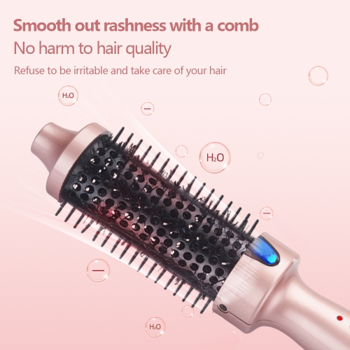 Multifunction Hair Straightener Electric Hair Styler Hot Air Comb Hair Dryer Brush Volumizer Barrel Blow Dryer All-in-one Comb