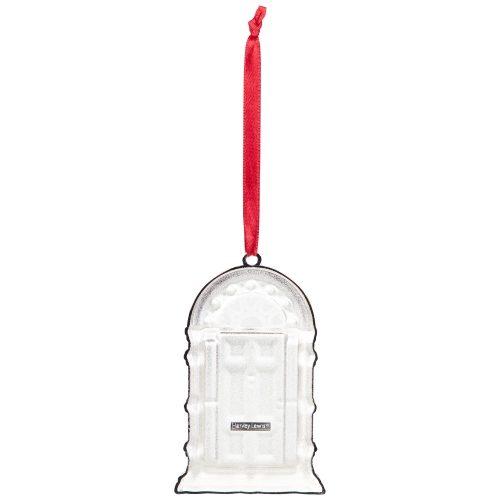 Bless This House Irish Shamrock Door Christmas Ornament - 3.75"