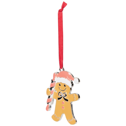 Gingerbread Man with Rolling Pin Christmas Ornament - 3"