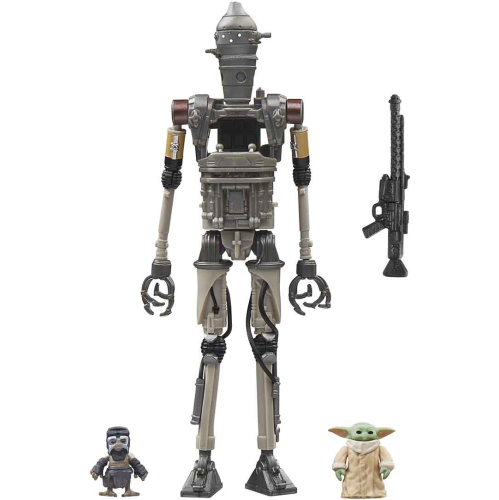 Star Wars The Vintage Collection 3.75 Inch Action Figure Deluxe - IG-12, Grogu & Anzellan