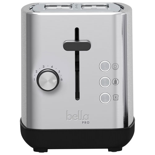 Open Box - Bella Pro Toaster - 2-Slice - Stainless Steel