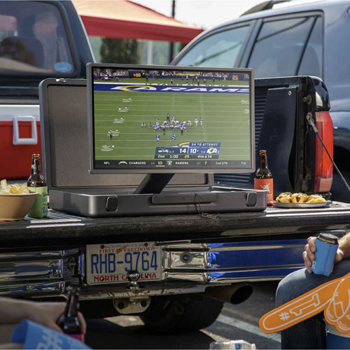 Moniteur à écran tactile ACL IPS HD intégrale 60 Hz 6 ms GÀG de 27 po Pixcase de Mobile Pixels - Noir