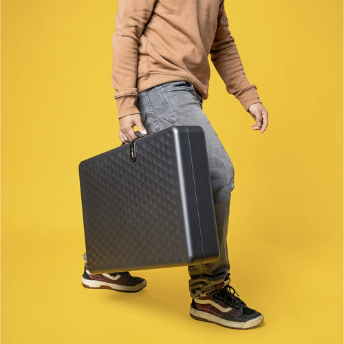 Moniteur à écran tactile ACL IPS HD intégrale 60 Hz 6 ms GÀG de 27 po Pixcase de Mobile Pixels - Noir