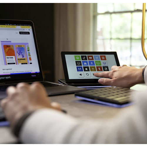 Clavier Bluetooth détachable portatif avec écran ACL tactile de 8 po Tetra de Mobile Pixels