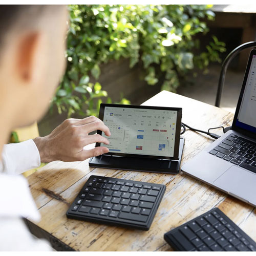 Clavier Bluetooth détachable portatif avec écran ACL tactile de 8 po Tetra de Mobile Pixels