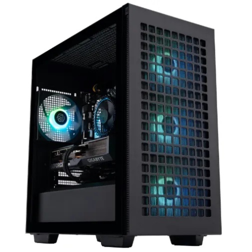 CANADA GAMING  Gamerush Starter Gaming PC - Amd Ryzen 5 8400F | Nvidia Geforce Rtx 5060 8GB | 16GB Ddr5 | 1Tb Nvme SSD | Wi-Fi