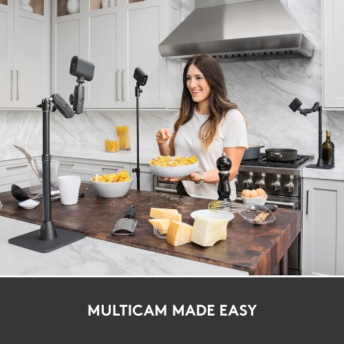 Logitech Mevo Start, Wireless Live Streaming Camera, 1080p HD Video Quality, Intelligent App Control