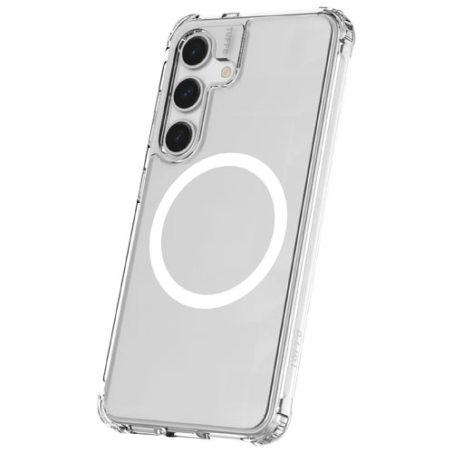 TUFF8 QI2 Rugged Case with MagSafe for Galaxy S25 - Clear