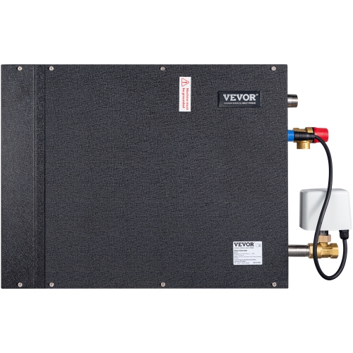 VEVOR 10.5 kW Steam Shower Generator,Segmented Heating & Temperature Customization & 24h Timer Steam Bath Kit,Automatic Drainage Steam Shower