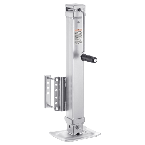 VEVOR  8000 Lbs Static Load Capacity, Heavy Swivel Bolt-On Trailer Jack, 28.5" Lift Trailer Jack Stand w Handle for Rv Trailer, Horse Trailer