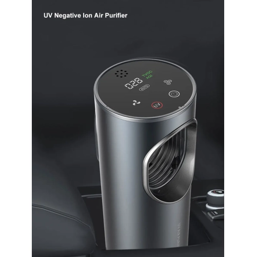 UVC Air Purifier Negative ions Ozonizer Portable Air Disinfectant Car Interior Cleaner Deodorant for Cars Vehicle Sterilizer