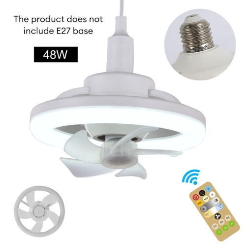 Ventilateur de plafond de 10&nbsp;po avec lumières et télécommande, ventilateurs de plafond avec éclairage et télécommande, ventilateur Plafond avec