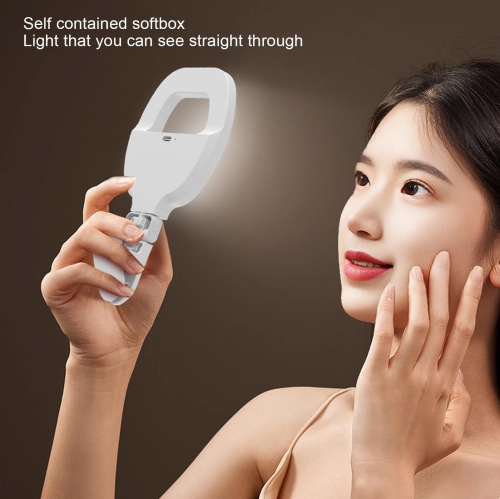 Lampe d'appoint RVB pour téléphone mobile, lampe d'égoportrait portative pour téléphone mobile, lampe de poche RVB pour égoportraits Atmosphere de