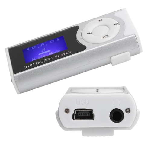 Baladeur MP3 avec lampe LED - 16&nbsp;Go, haut-parleur, lecteur de musique MP3 à mémoire extensible