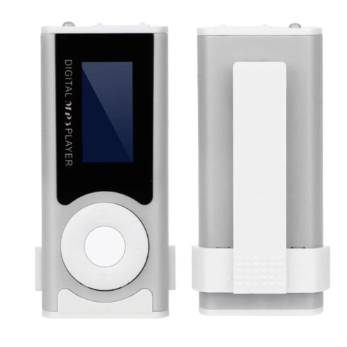 Baladeur MP3 avec lampe LED - 16&nbsp;Go, haut-parleur, lecteur de musique MP3 à mémoire extensible