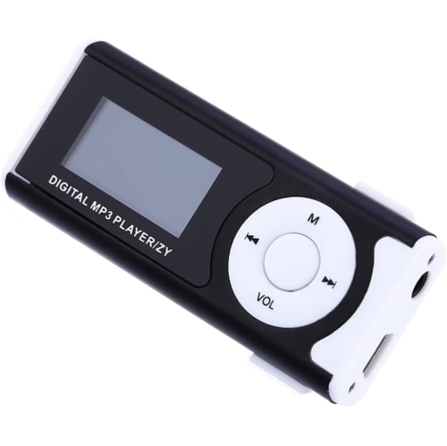 Baladeur sportif avec lampe de poche, lecteur de musique MP3 à pince avec lampe d'écran - 32&nbsp;Go, pince, prend en charge la carte TF