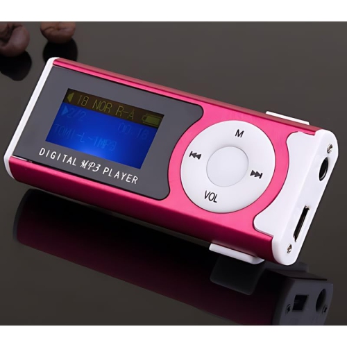 Outdoor MP3 Music Player Walkman with Back Clip - 32GB, Multiple Playback Modes