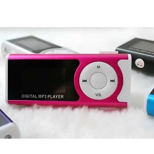 Outdoor MP3 Music Player Walkman with Back Clip - 16GB, Multiple Playback Modes