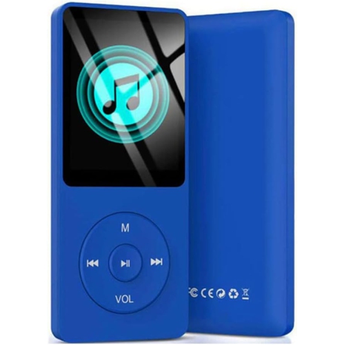 Portable Bluetooth 5.0 MP3 Walkman Player | 1.8-inch Screen | 6 Hours Playback | Supports FLAC/APE and Other Formats | FM Radio and Recording