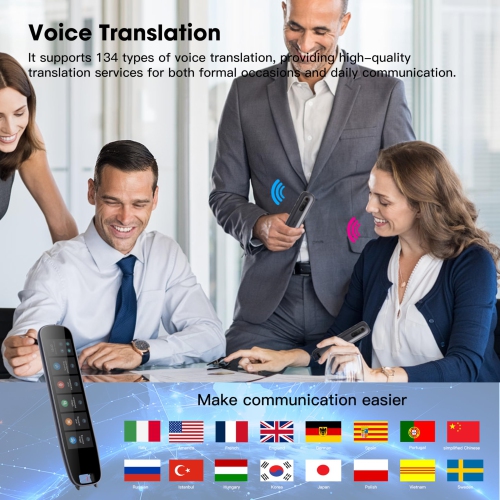 Translator Pen,4.25 Inch Scanner Reader Pen,Instant Offline Voice & Photo Translation Support 134 Languages Online Translation,OCR Scanning Device