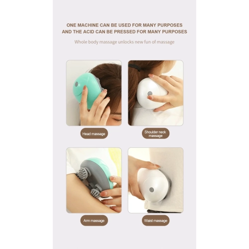 Appareil de massage pour animaux de compagnie Nouveau masseur de tête de cuir chevelu Dragon Scratcher Cat stroking Artifact Octopus Soul Extracteur