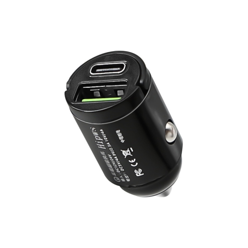 Chargeur pour l'auto, téléphone mobile, allume-cigare ultra-rapide, prise de chargement pour l'auto, interface USB pour l'auto - 240&nbsp;W