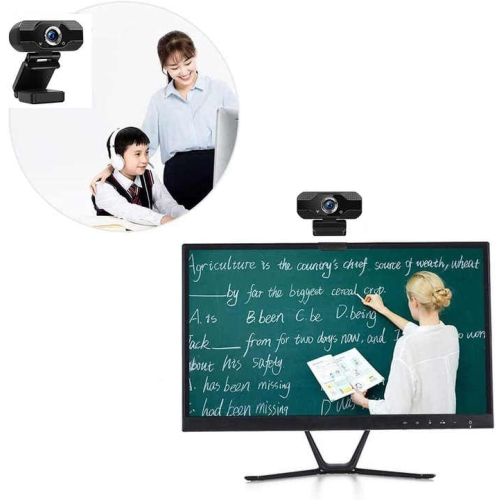 Webcam, network camera USB computer 1080P home face recognition online class live camera, automatic tracking camera chat