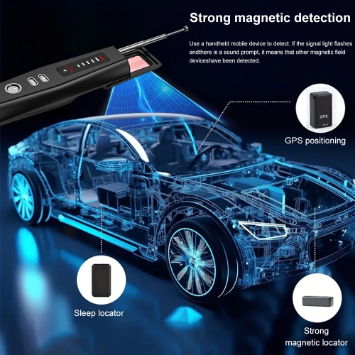 Détecteur sans fil à infrarouge réglable T011 Business Trip détecteur anti-suivi portatif détecteur de caméra anti-peep détecteur de caméra caché