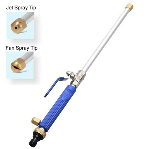 Jet Nozzle High Pressure Hose Nozzle, Hose Tool with 2 Different Nozzles and Quick Connectors for Car, Patio, Window Washing