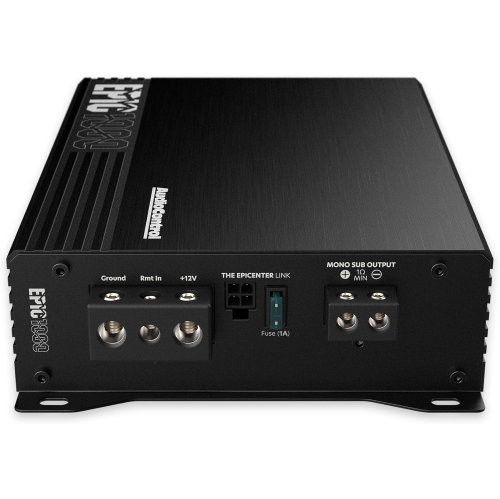 AudioControl EPIC Series Mono Amp - 1000w@1ohm 750w@2ohm, 500w@4ohm