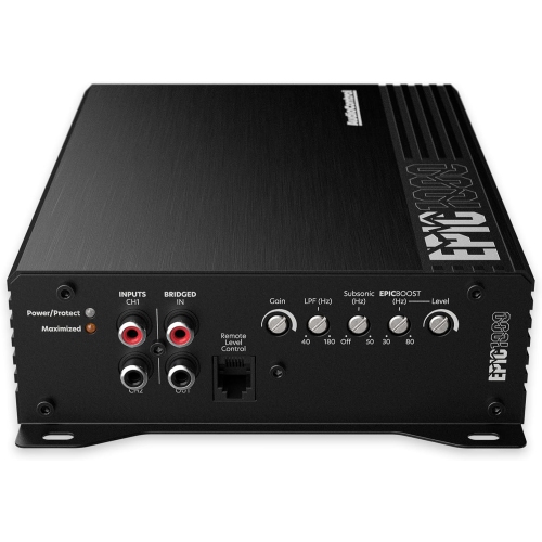 AudioControl EPIC Series Mono Amp - 1000w@1ohm 750w@2ohm, 500w@4ohm