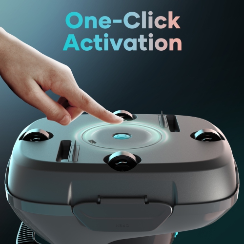 Aspirateur robot pour piscine Aiper Scuba SE, autonomie de 90 minutes, nettoyage automatique avec capacité de stationnement automatique, idéal pour