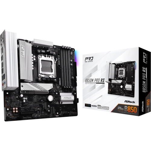 ASRock B850M PRO RS AM5 AMD B850 Micro ATX Motherboard