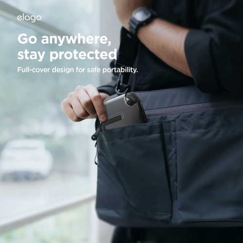 elago Clear PC Case Compatible with Nintendo Switch 2, Hard PC Shell Cover, Shock Resistant, Full Body Protection, Comfortable Grip, Anti-Scratch