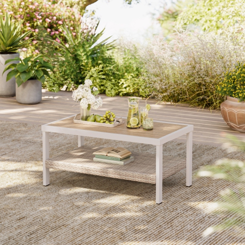 SONGMICS HOME Sencillo Collection - Coffee Table with Storage