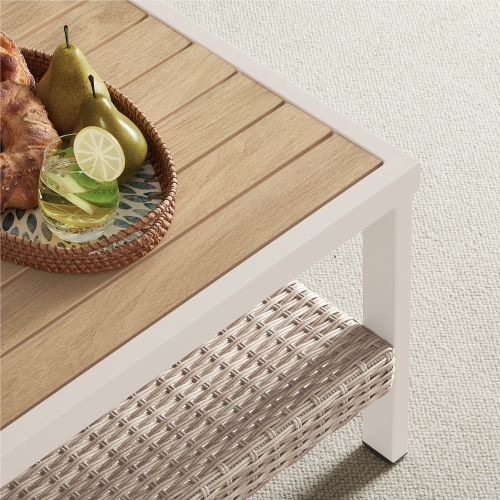 SONGMICS HOME Sencillo Collection - Coffee Table with Storage