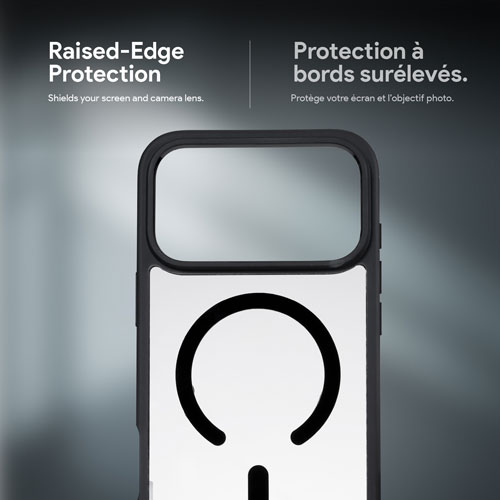 Incipio Velocity Fitted Hard Shell Case with MagSafe for iPhone 17 Pro Max - Black / Clear