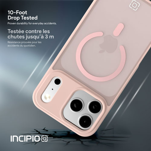 Incipio Velocity Fitted Hard Shell Case with MagSafe for iPhone 17 Pro Max - Pink