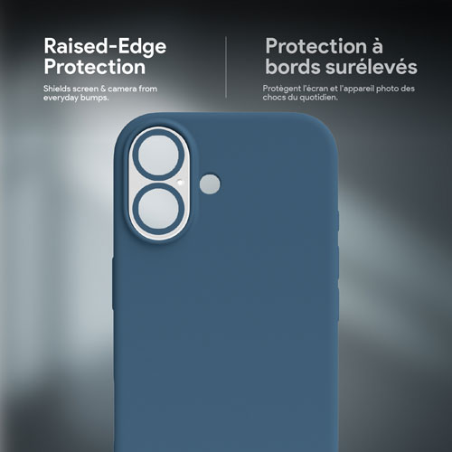 Étui rigide ajusté Sensor d'Incipio avec MagSafe pour iPhone 17 - Bleu marine