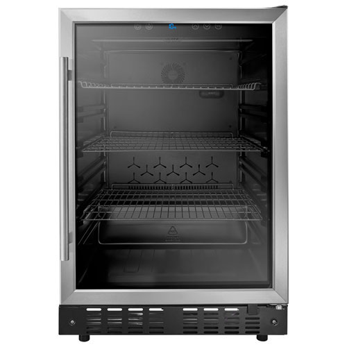 Open Box - Insignia 165-Can Freestanding Beverage Centre (NS-BC1ZSS9-C) - Staineless Steel - Perfect Condition