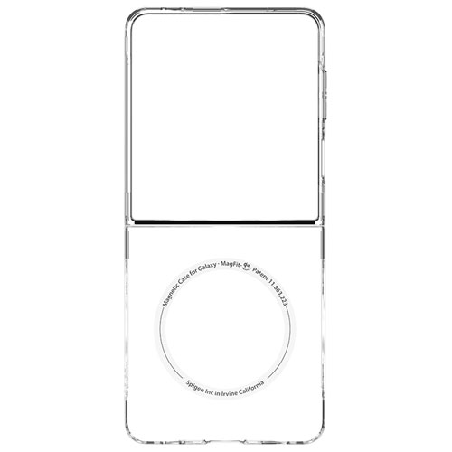 Spigen Crystal Shell MagFit Fitted Hard Shell Case for Galaxy Z Flip 7 - Clear