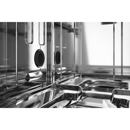 Lave-vaisselle encastrable 24 po 47 dB avec cuve en acier inoxydable et troisième panier de KitchenAid (KDTS224SPS) - Acier inoxydable PrintShield
