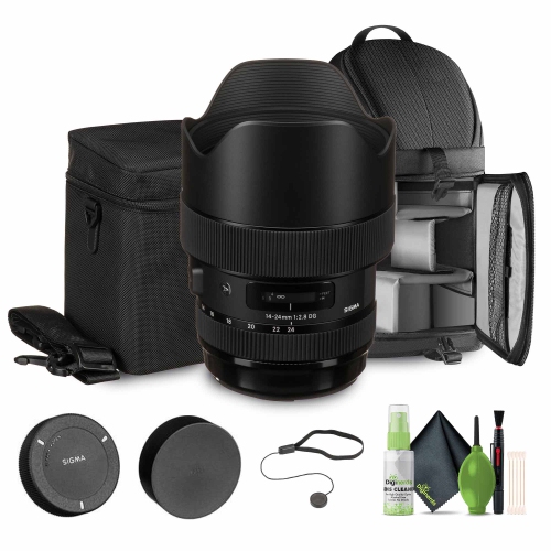 Sigma&nbsp;14-24mm f/2.8 DG HSM Art Lens for Canon EF Bundle