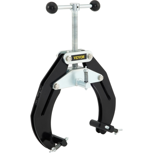 VEVOR 2 to 6 in Pipe Clamp, High Strength Ultra Clamp with Quick Acting Screws, Steel Pipe Alignment Tool with Lightweight Design, Black