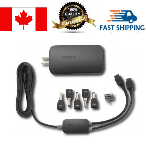 Targus 90W AC Adapter w/ 5 tips, APA70US, TARGUS-APA70US