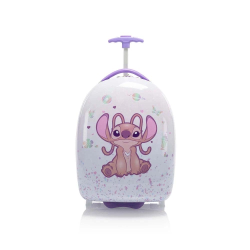 Valise de cabine rigide de 18 po à roulettes Lilo&stitch de Disney pour enfants