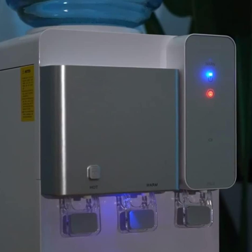 Refroidisseur d'eau 2-en-1 à chargement par le haut 27 lb/24 h Uncle de Parrot avec machine à glaçons intégrée