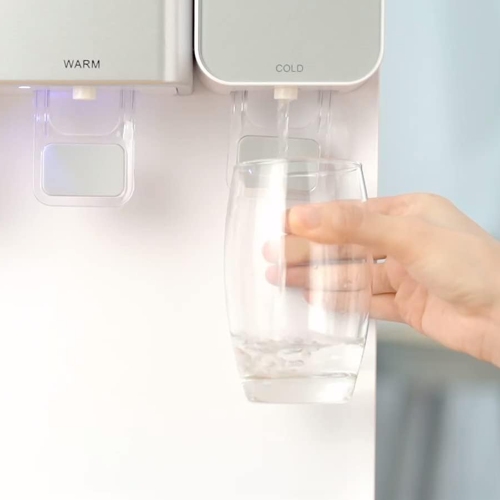 Refroidisseur d'eau 2-en-1 à chargement par le haut 27 lb/24 h Uncle de Parrot avec machine à glaçons intégrée