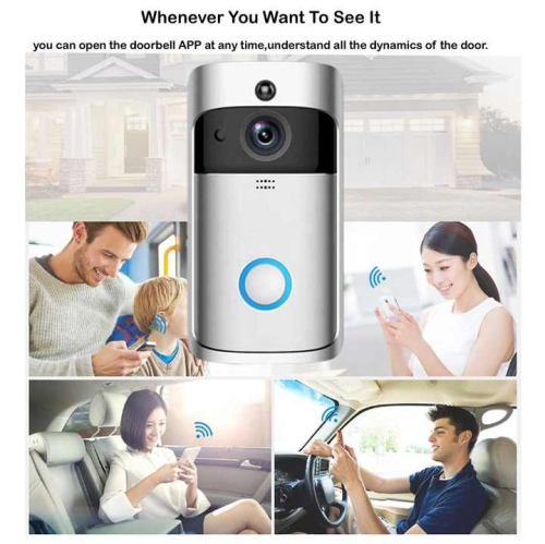 Hot sale Tuya 360 cloud storage video doorbell low power consumption HD night vision 1080P doorbell WiFi security doorbell with ringtone